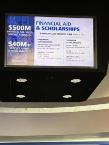 Financial aid and scholarship information