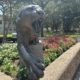 Cougar mascot statue on the campus of the University of Houston