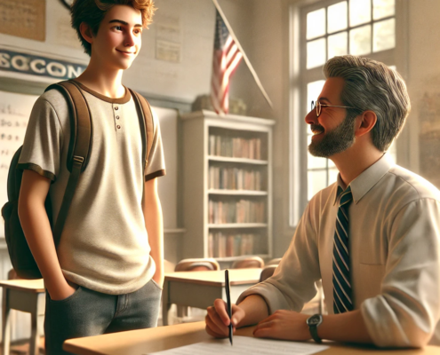 Student asking for letter of recommendation