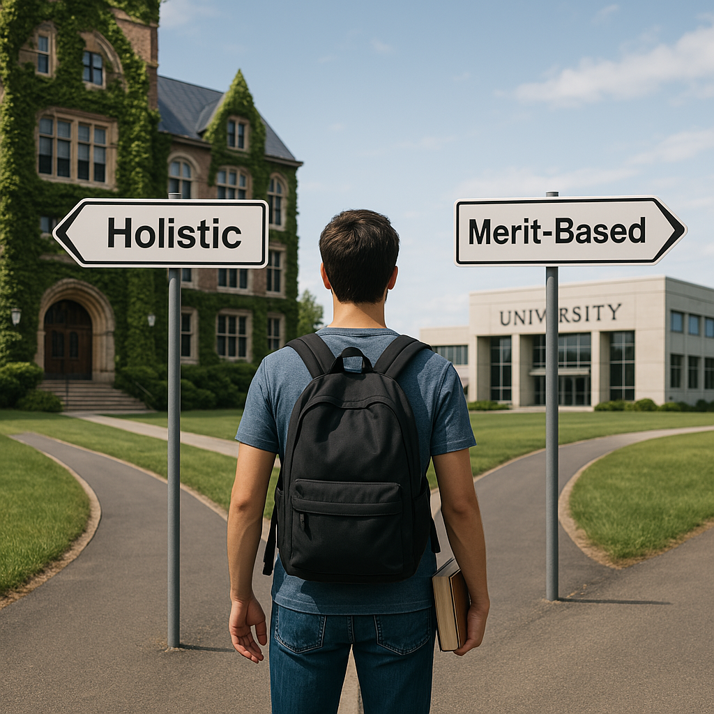 Holistic versus Merit-based